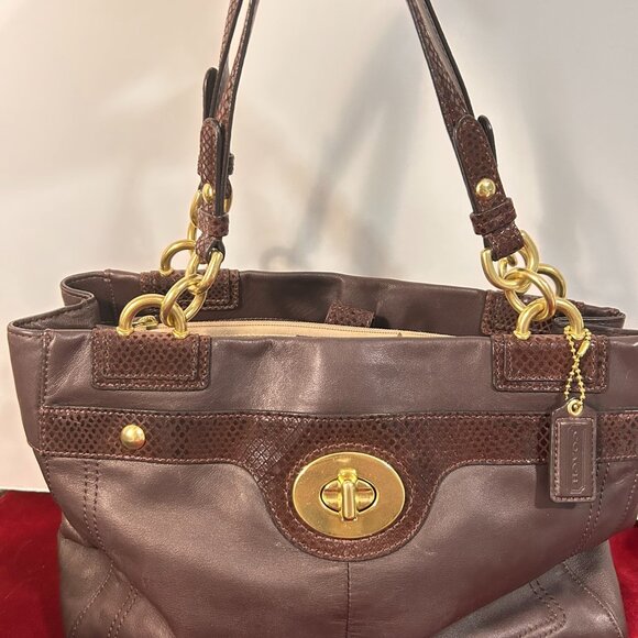 β¨ 2011 Coach Penelope Leather Satchel β Luxe Vintage Revival β¨ - Picture 2 of 10